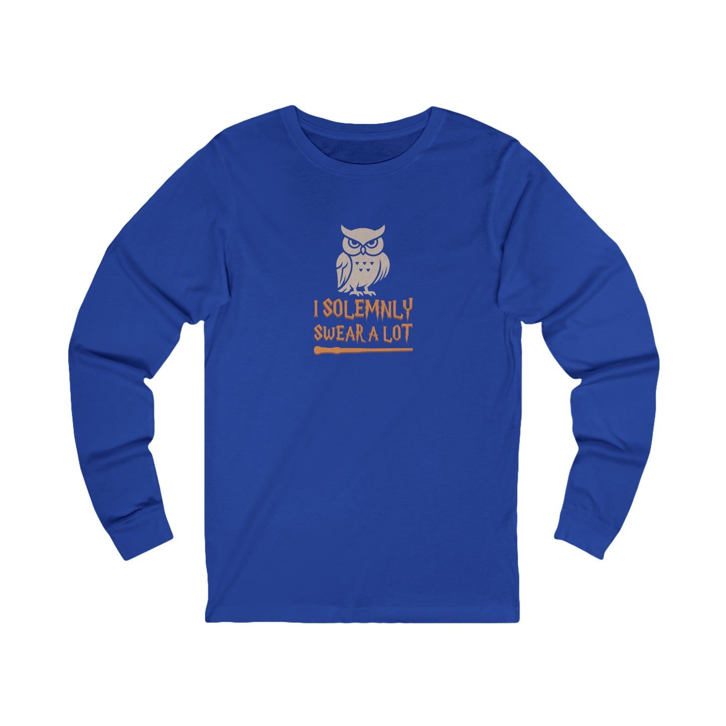 I Solemnly Swear a Lot — Harry Potter Retro Long Sleeve (Dark)