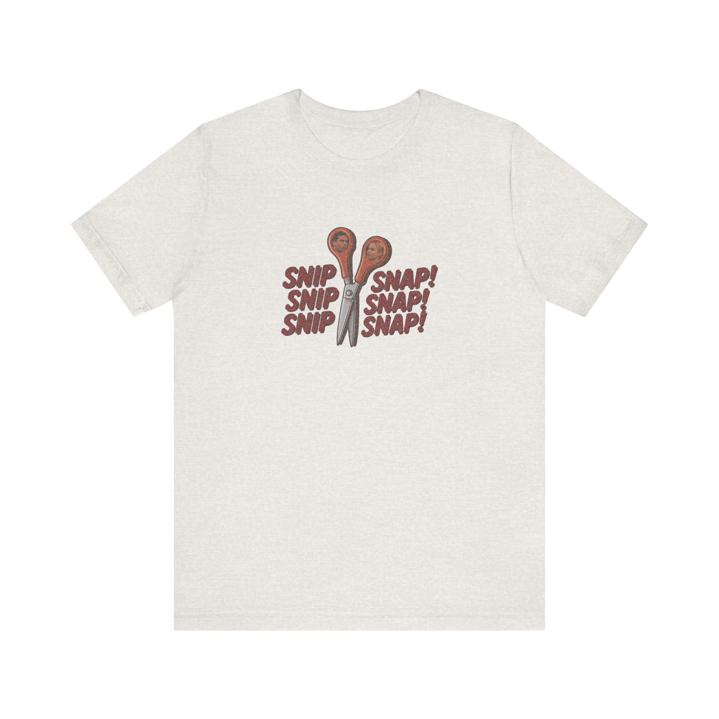 Snip Snap! — Michael Scott Vasectomy Retro Tee (Light)