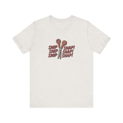 Snip Snap! — Michael Scott Vasectomy Retro Tee (Light)