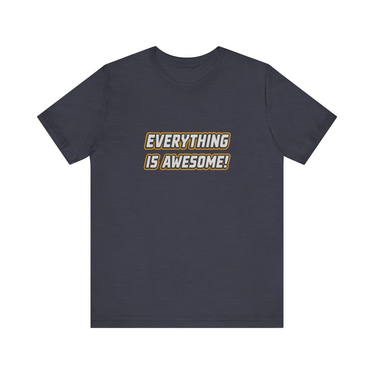 Everything is Awesome! — The LEGO Movie-Inspired Retro Tee (Dark)