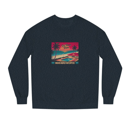 Del Boca Vista (Move Here For Spite!) — Seinfeld Retro Sweatshirt (Dark)
