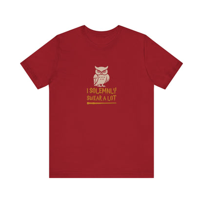 I Solemnly Swear a Lot — Harry Potter Retro Tee (Dark)