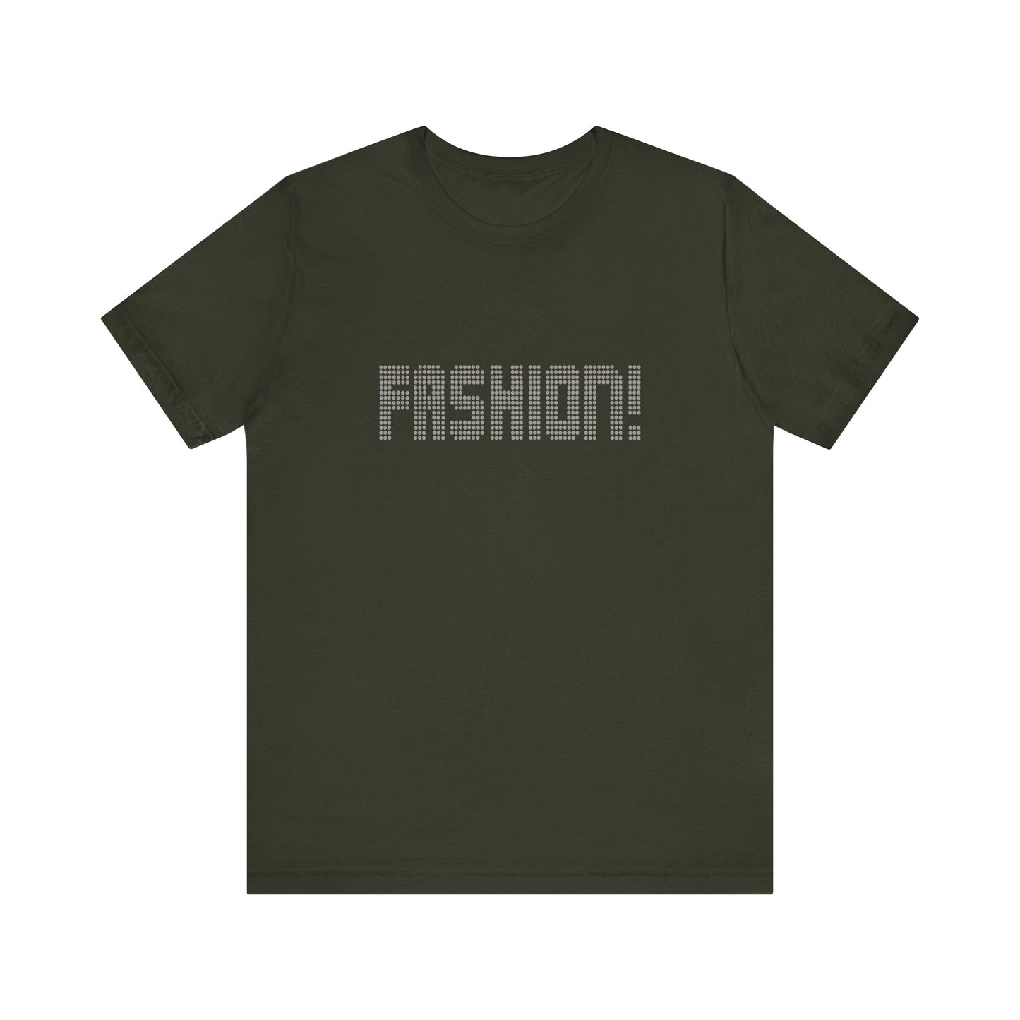 FASHION! — Psych Faux Rhinestones Retro Tee (Dark)