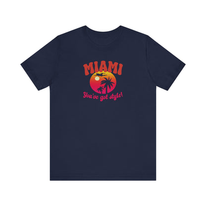 Miami, You've Got Style! — Golden Girls Retro Tee (Dark)