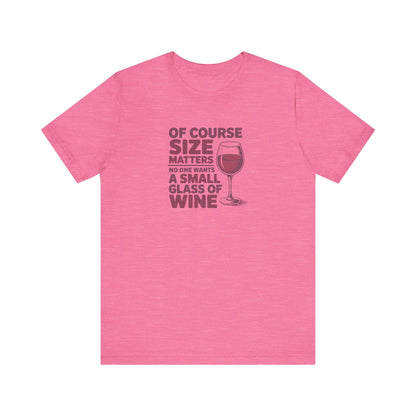 Big Glass Energy — Wine Lover Retro Tee (Light)