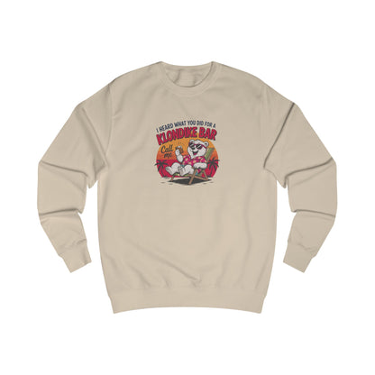 What You Did for a Klondike Bar — Retro Sweatshirt (Light)
