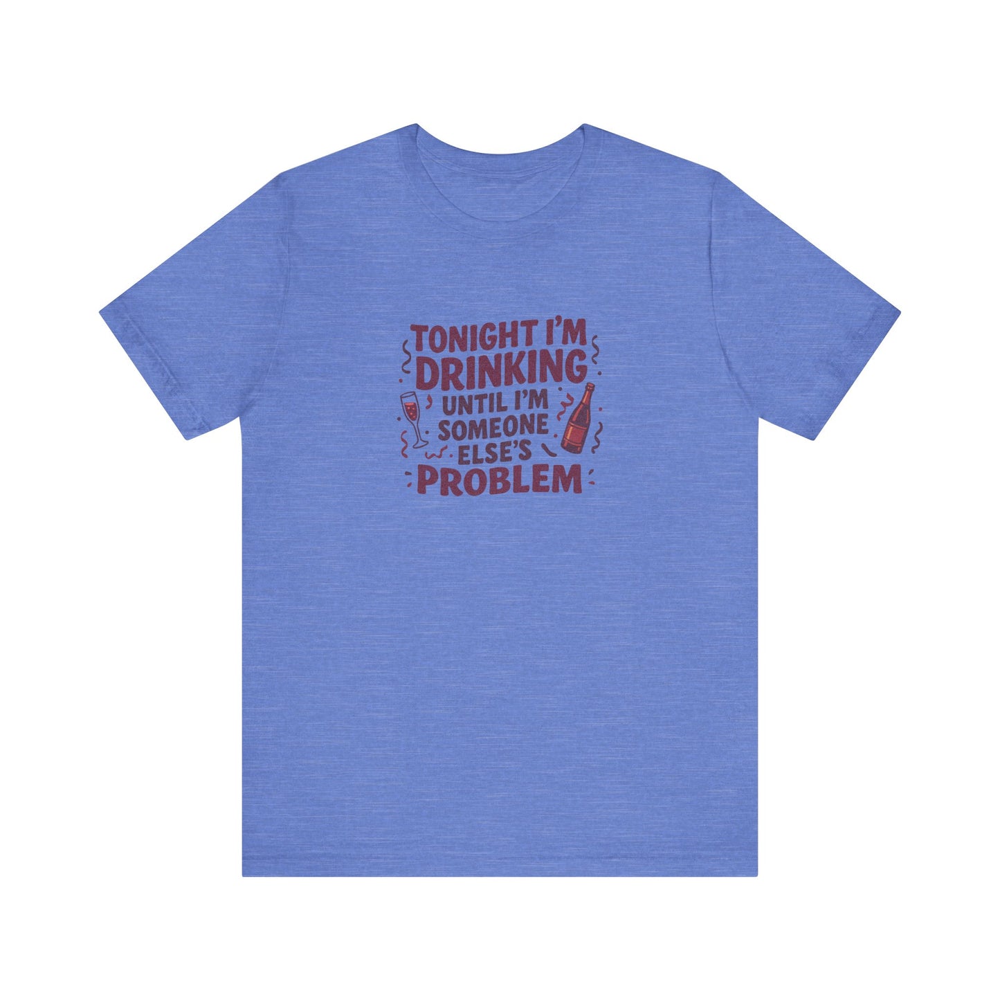 The Problem is Coming From Inside the Bar — Retro Tee (Light)