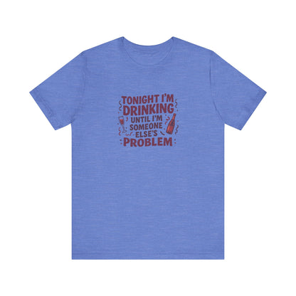 The Problem is Coming From Inside the Bar — Retro Tee (Light)