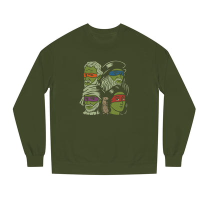 Renaissance Ninja Turtles — TMNT Retro Sweatshirt (Dark)