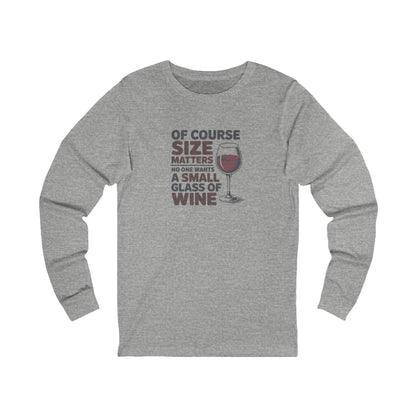 Big Glass Energy — Wine Lover Retro Long Sleeve (Light)