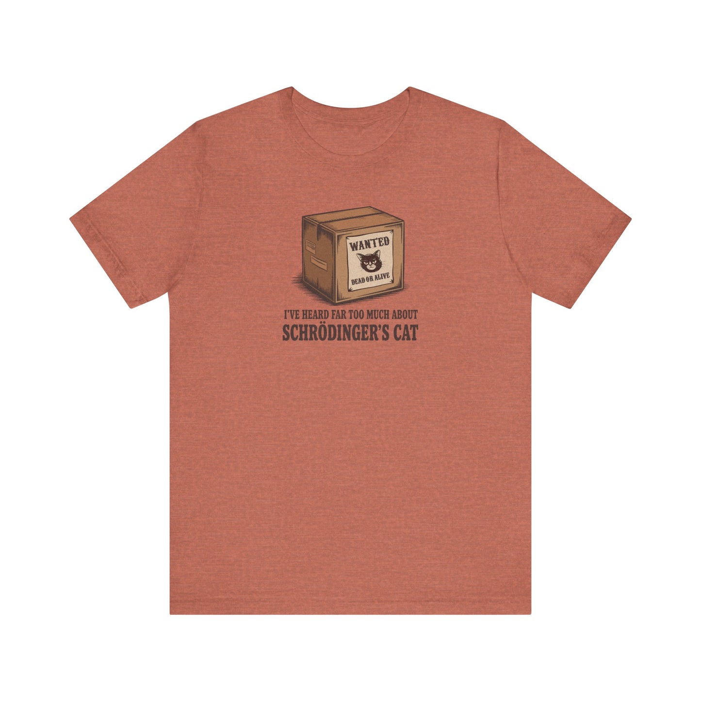 Schrödinger’s Cat — Big Bang Theory Retro Tee (Light)