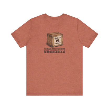 Schrödinger’s Cat — Big Bang Theory Retro Tee (Light)