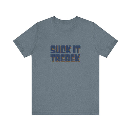 Suck It Trebek — SNL Celebrity Jeopardy Sketch Retro Tee (Light)