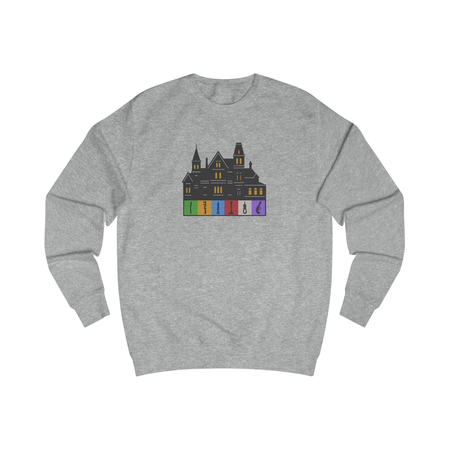 Welcome to Hill House (Off Route 41) — Clue Retro Sweatshirt (Light)