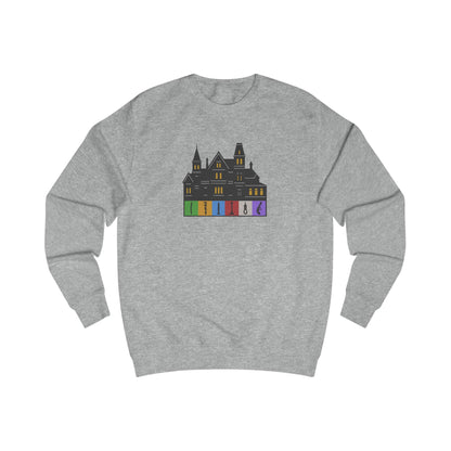 Welcome to Hill House (Off Route 41) — Clue Retro Sweatshirt (Light)