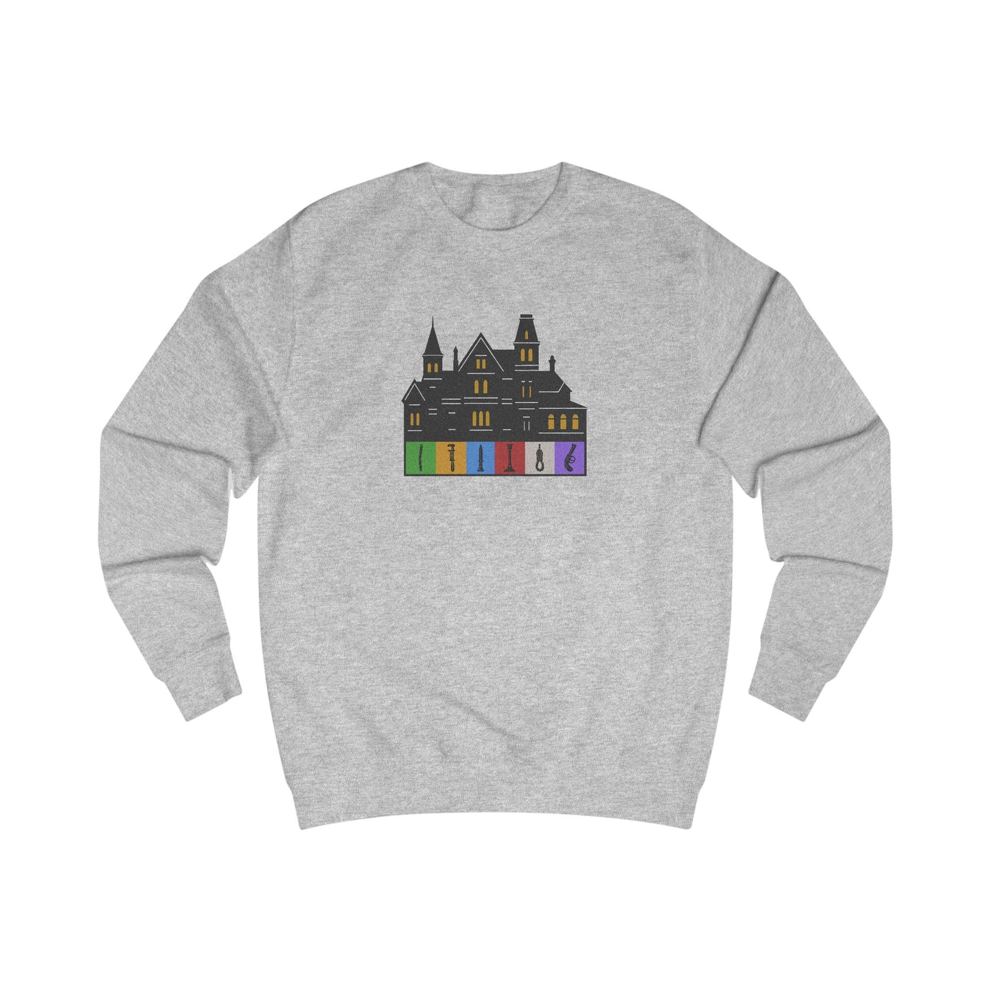 Welcome to Hill House (Off Route 41) — Clue Retro Sweatshirt (Light)