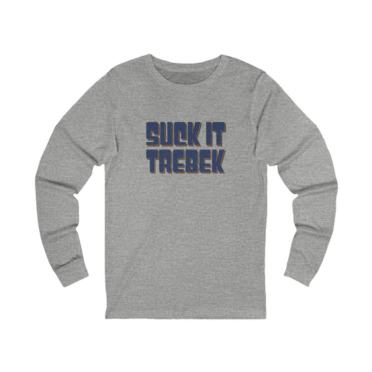 Suck It Trebek — SNL Celebrity Jeopardy Sketch Long Sleeve (Light)
