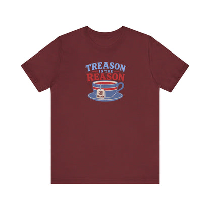 Traitorous Cup of Tea Shirt — Boston Tea Party History T-Shirt