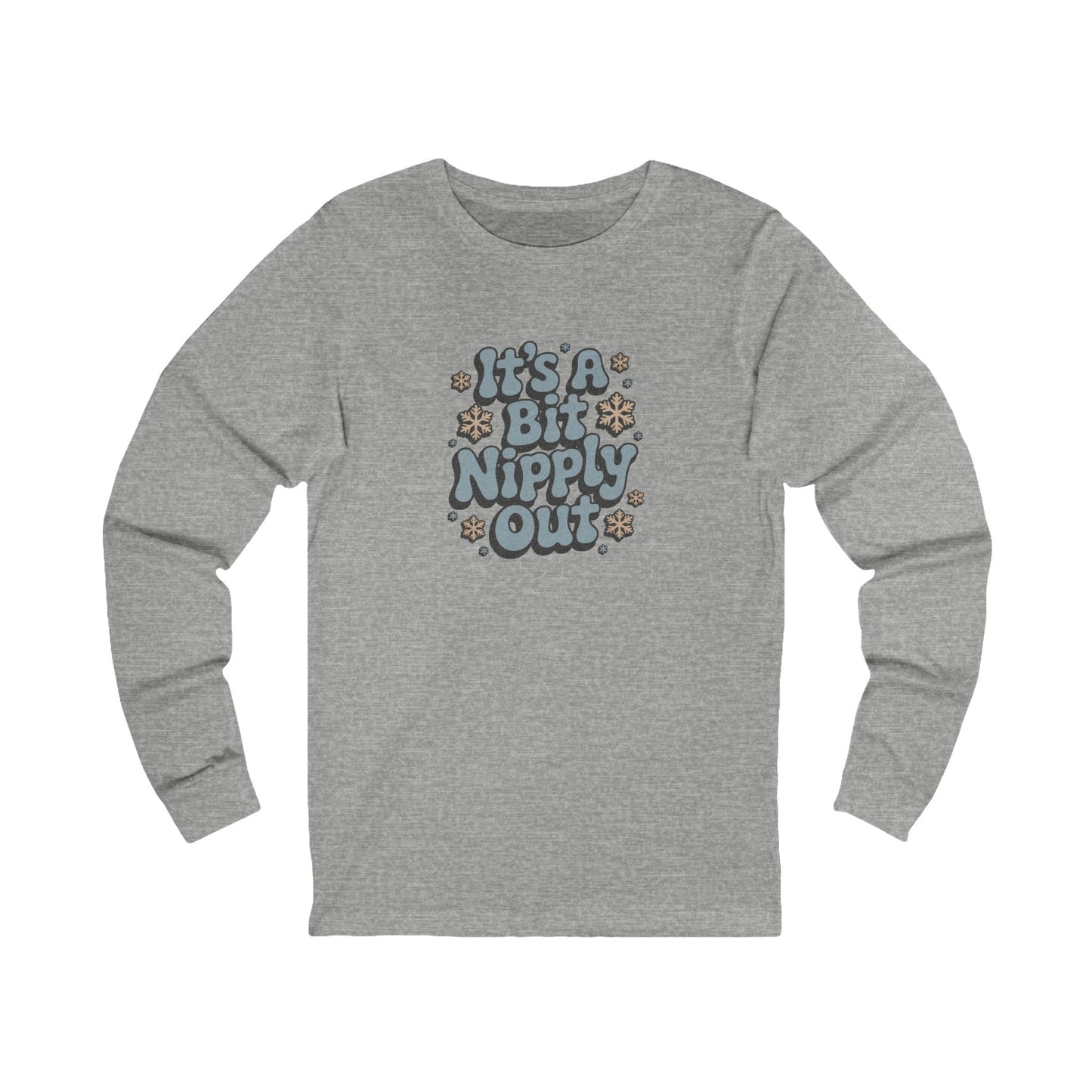 It's a Bit Nipply Out — Christmas Vacation Retro Long Sleeve (Light)