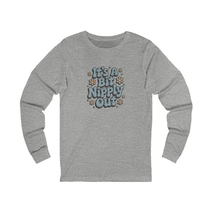 It's a Bit Nipply Out — Christmas Vacation Retro Long Sleeve (Light)