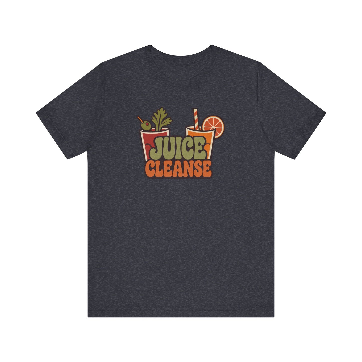 Juice Cleanse Liquid Diet — Boozy Brunch Retro Tee (Dark)