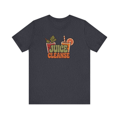 Juice Cleanse Liquid Diet — Boozy Brunch Retro Tee (Dark)