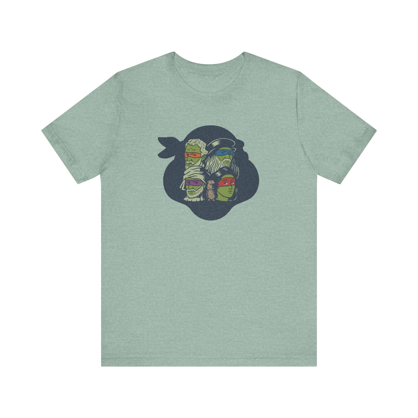 Renaissance Ninja Turtles — TMNT Retro Tee (Light)