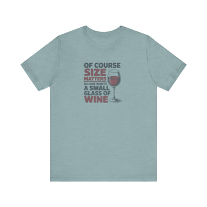 Big Glass Energy — Wine Lover Retro Tee (Light)