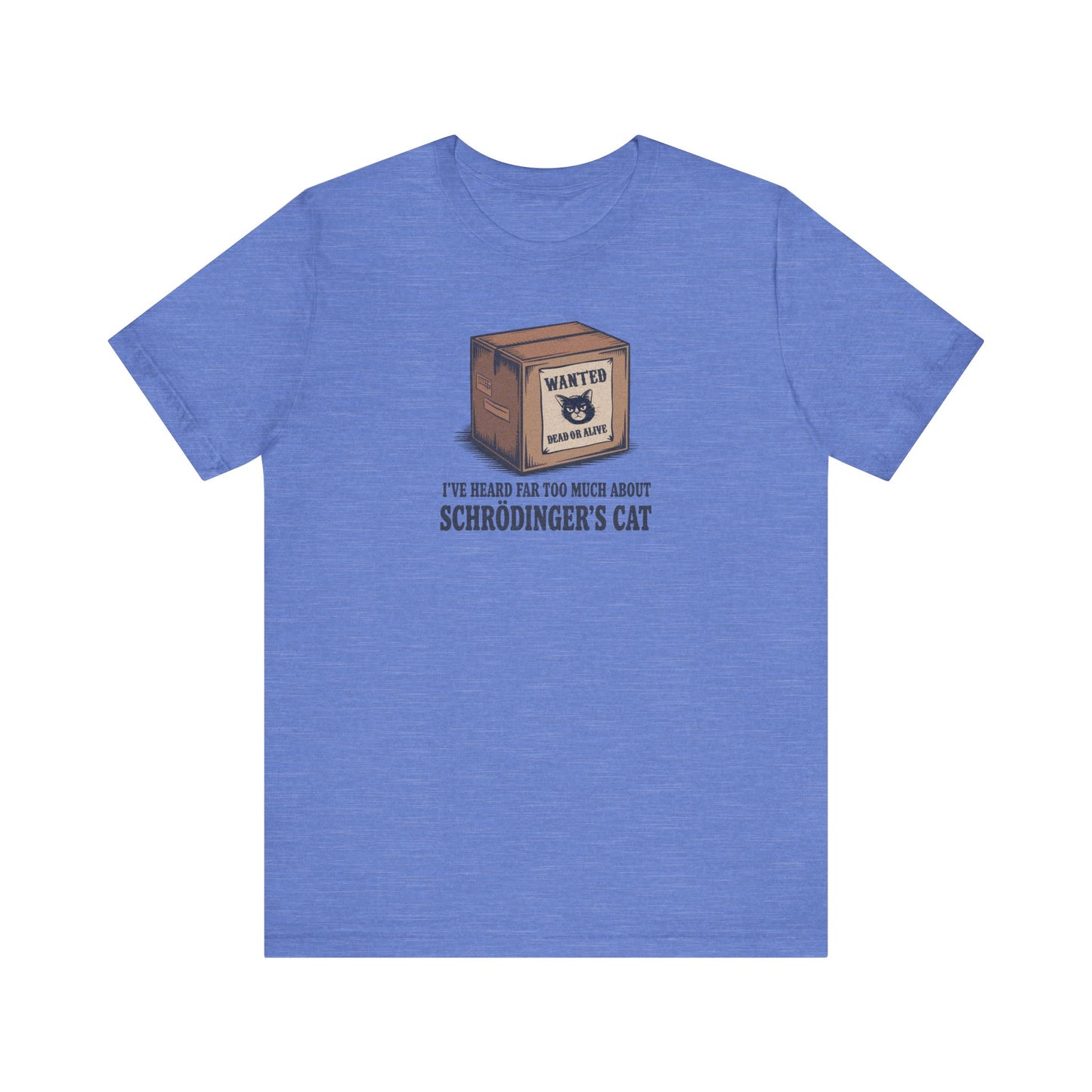 Schrödinger’s Cat — Big Bang Theory Retro Tee (Light)
