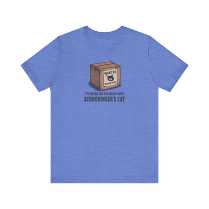 Schrödinger’s Cat — Big Bang Theory Retro Tee (Light)