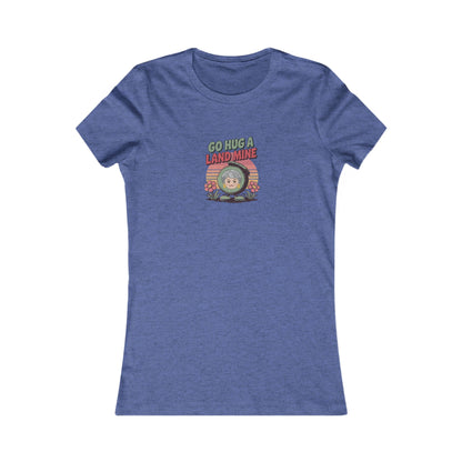 Go Hug a Land Mine — Dorothy Zbornak Retro Women's Tee (Dark)