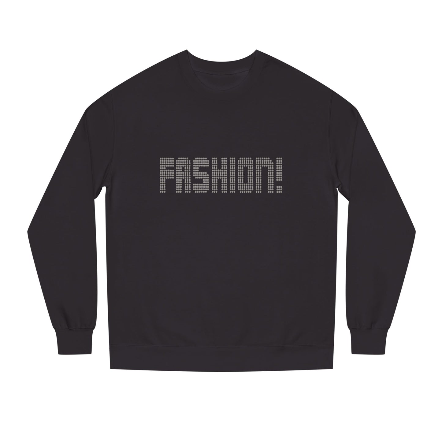 FASHION! — Psych Faux Rhinestones Sweatshirt (Dark)
