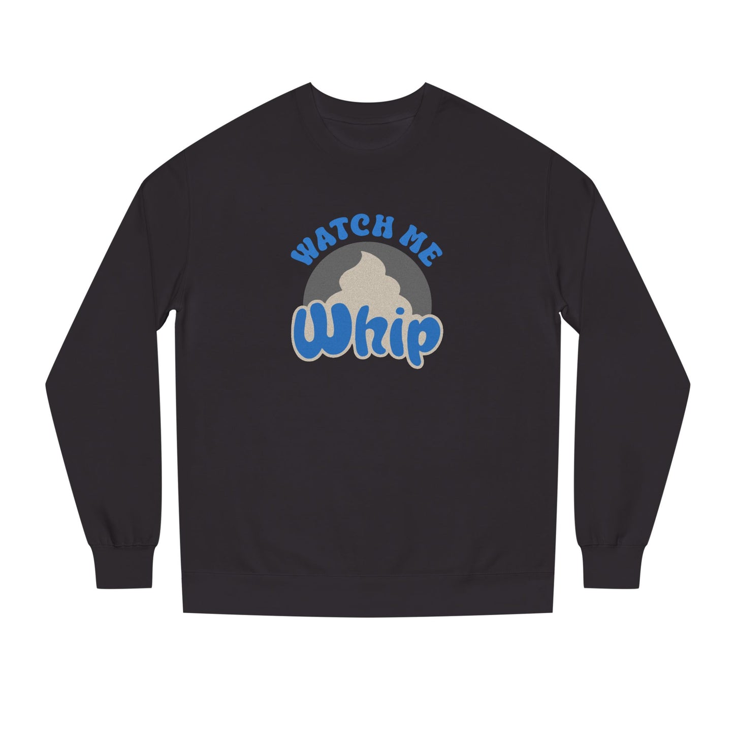 Watch Me Whip — Retro Thanksgiving Graphic Sweatshirt (Dark)
