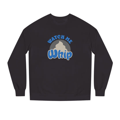 Watch Me Whip — Retro Thanksgiving Graphic Sweatshirt (Dark)
