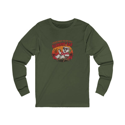 What You Did for a Klondike Bar — Retro Long Sleeve (Dark)