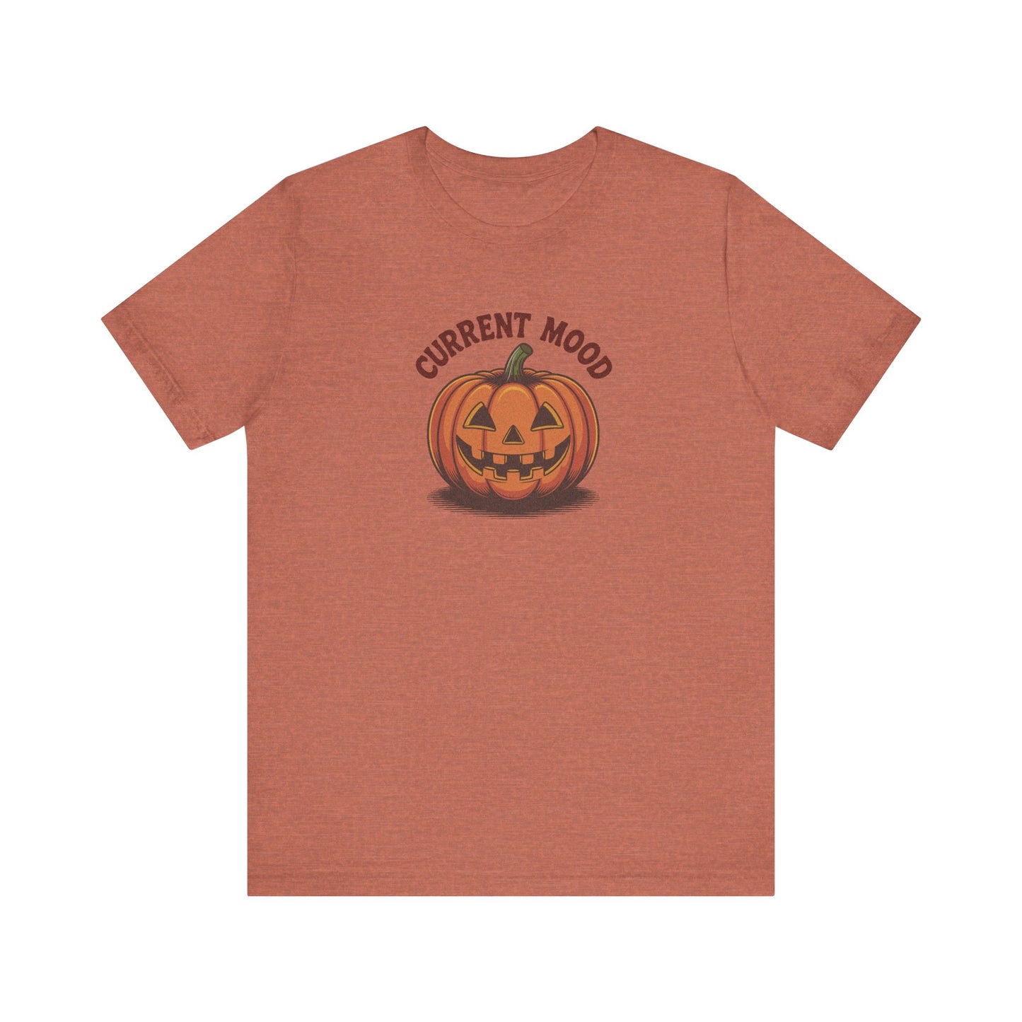 Current Mood (Vintage Jack) — Retro Halloween Tee (Light)