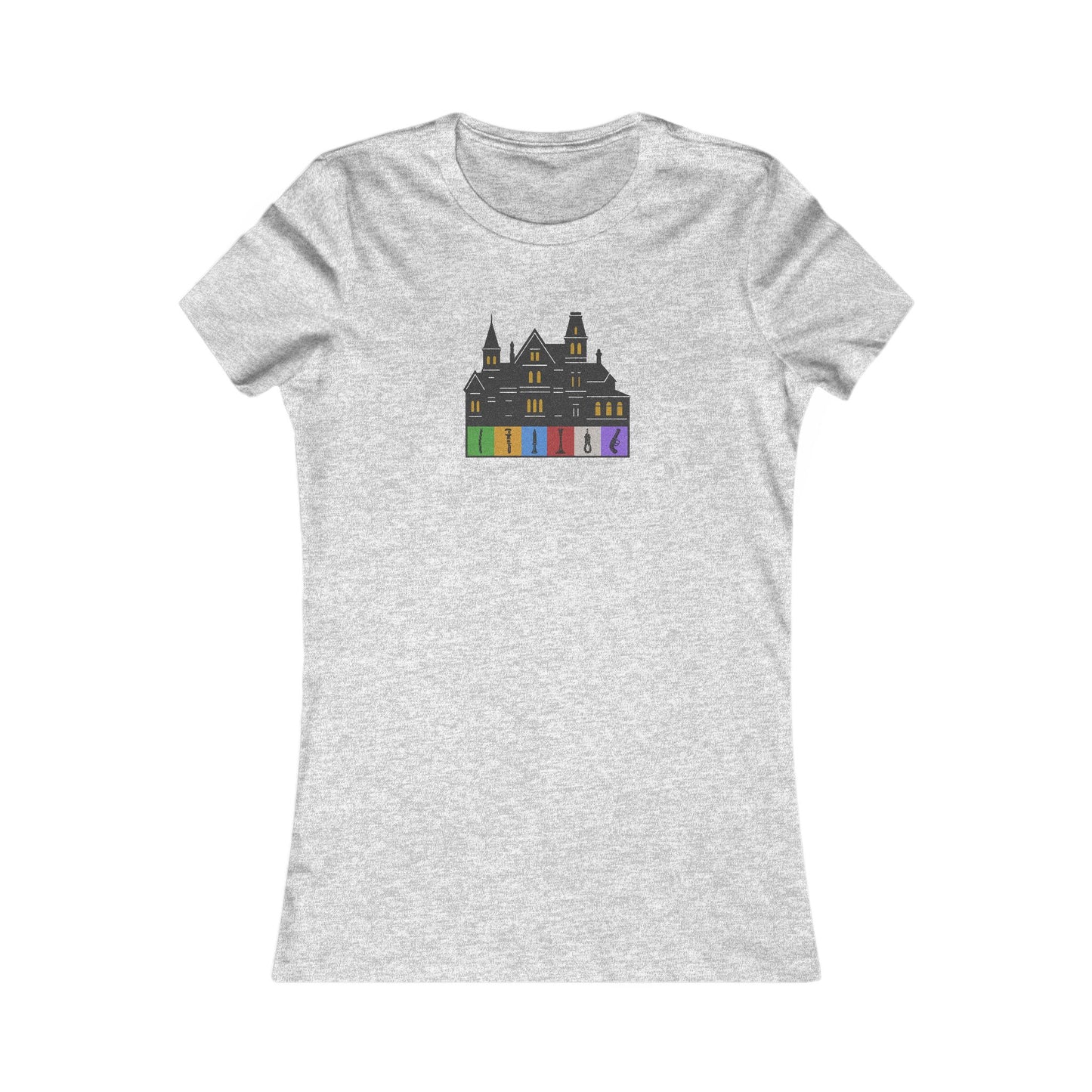 Welcome to Hill House (Off Route 41) — Clue Retro Women's Tee (Light)