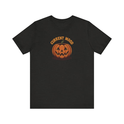 Current Mood (Vintage Jack) — Retro Halloween Tee (Dark)