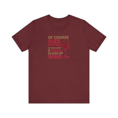 Big Glass Energy — Wine Lover Retro Tee (Dark)