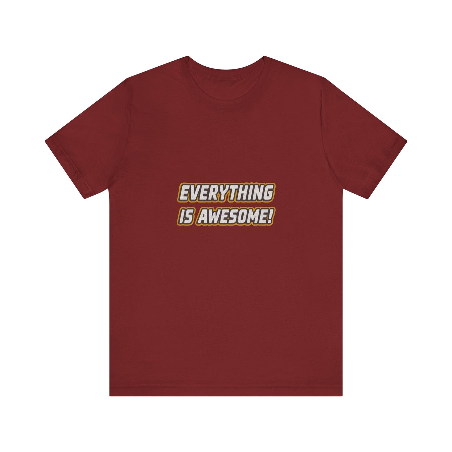 Everything is Awesome! — The LEGO Movie-Inspired Retro Tee (Dark)
