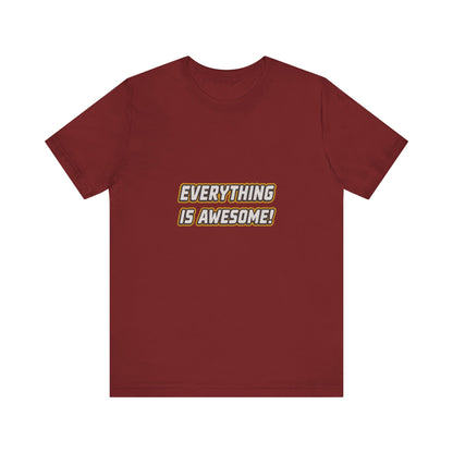 Everything is Awesome! — The LEGO Movie-Inspired Retro Tee (Dark)