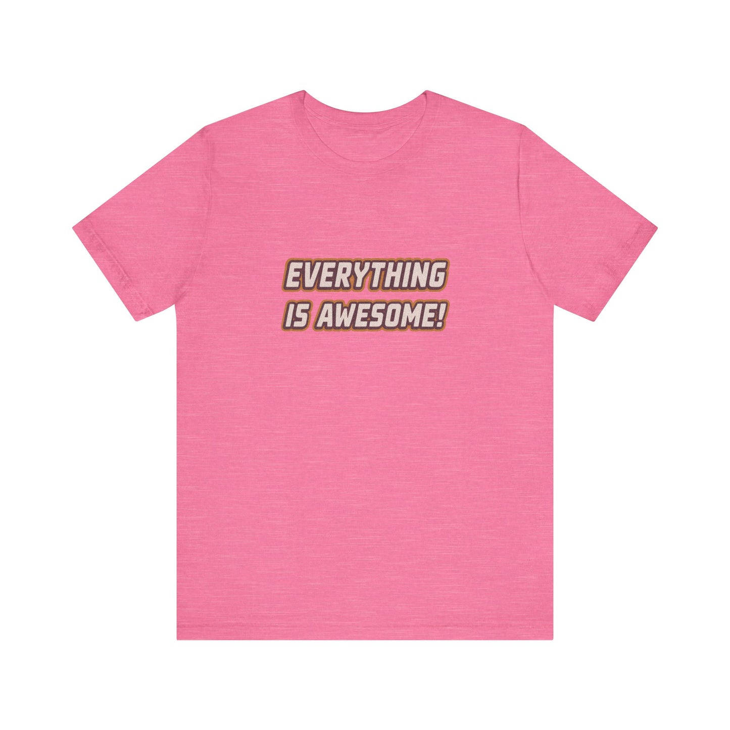 Everything is Awesome! — The LEGO Movie-Inspired Retro Tee (Light)