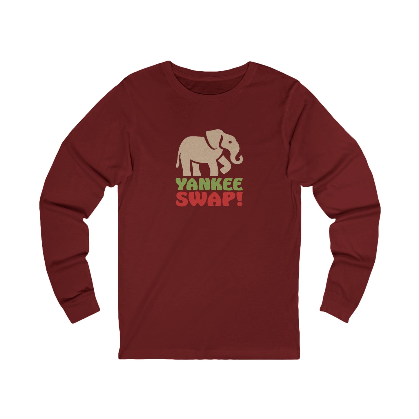 Yankee Swap! Christmas Party — Michael Scott Retro Long Sleeve (Dark)