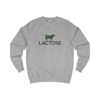 Life is a Beautiful… Typo – LACTOSE Logo Parody Retro Sweatshirt (Light)