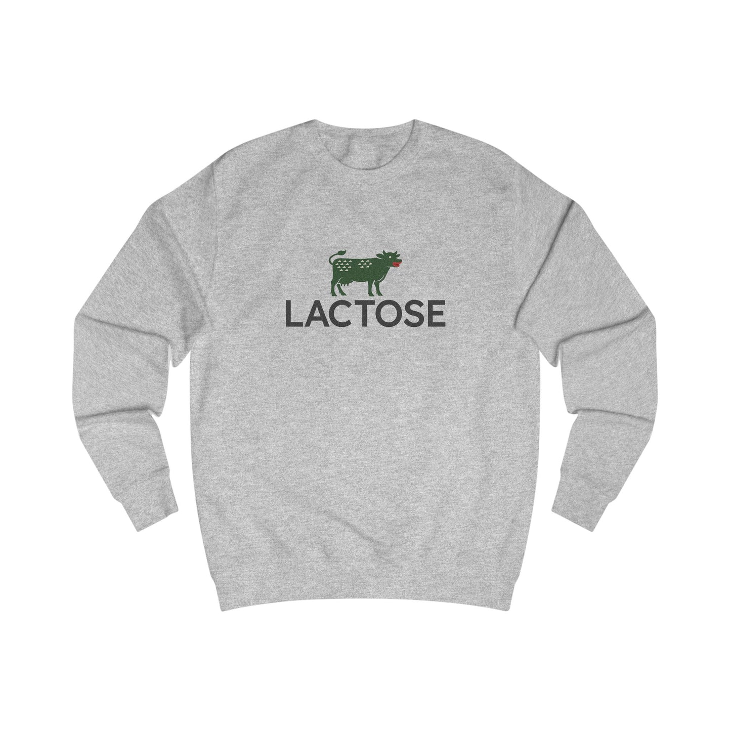 Life is a Beautiful… Typo – LACTOSE Logo Parody Retro Sweatshirt (Light)