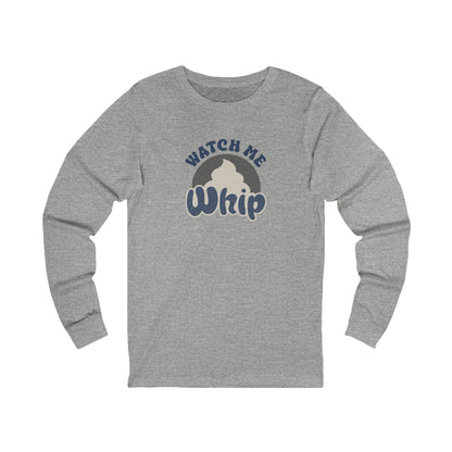 Watch Me Whip — Retro Thanksgiving Long Sleeve (Light)