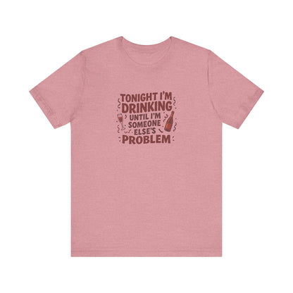 The Problem is Coming From Inside the Bar — Retro Tee (Light)