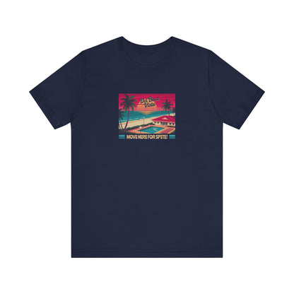Del Boca Vista (Move Here For Spite!) — Seinfeld Retro Tee (Dark)