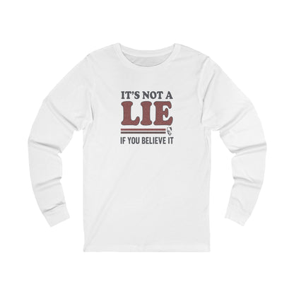 It’s Not a Lie, If You Believe It — George Costanza Retro Long Sleeve (Light)
