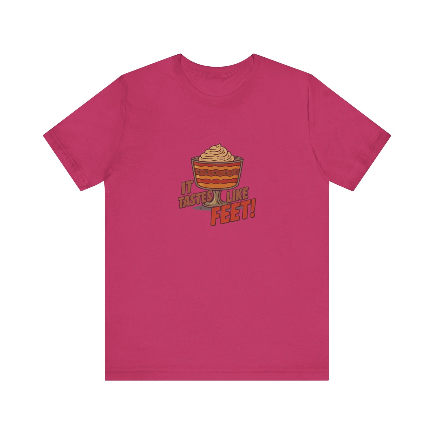 It Tastes Like Feet! — Thanksgiving Trifle Retro Tee (Light)